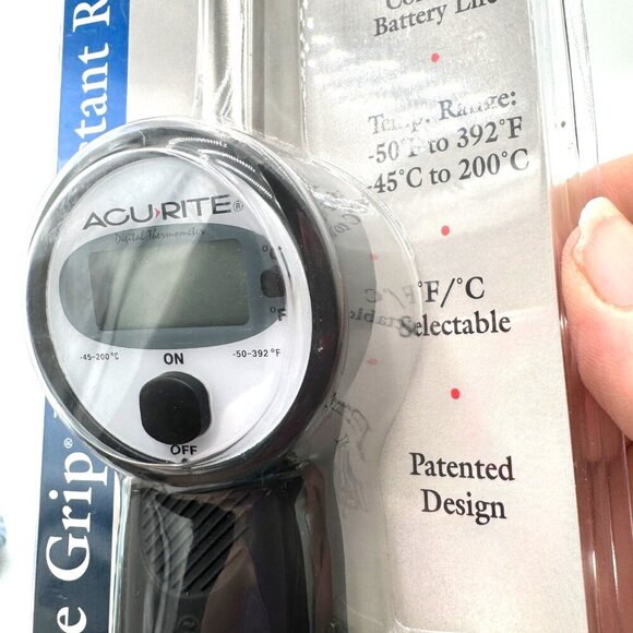 Crate And Barrel Acurite Digital Instant Read Fork/ Thermometer NEW in package g - Picture 6 of 12